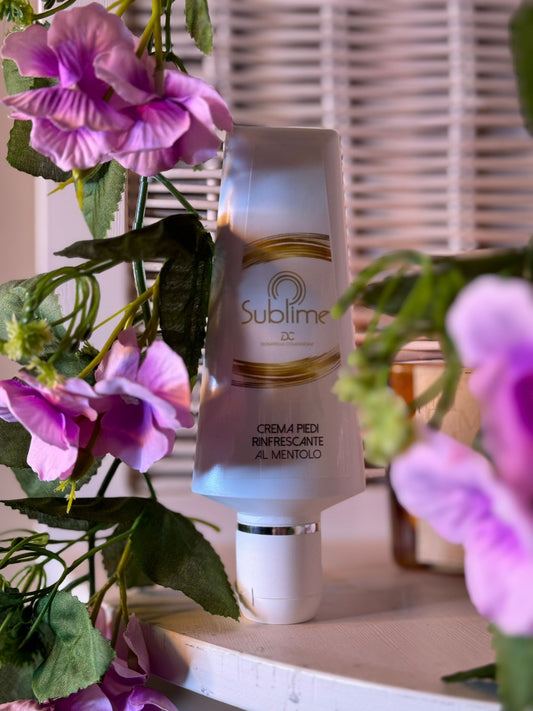 Crema piedi rinfrescante al mentolo