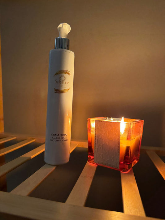 Crema corpo all'aloe vera e olio di macadamia